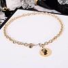 Korean female Internet celebrity's retro collarbone sweater chain is trendy and simple Application Scenario